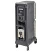 Picture of Cambro Ultra Pro Cart Tall Two Door Hot and Cold Food Cart Charcoal Grey