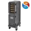 Picture of Cambro Ultra Pro Cart Tall Two Door Hot and Cold Food Cart Charcoal Grey