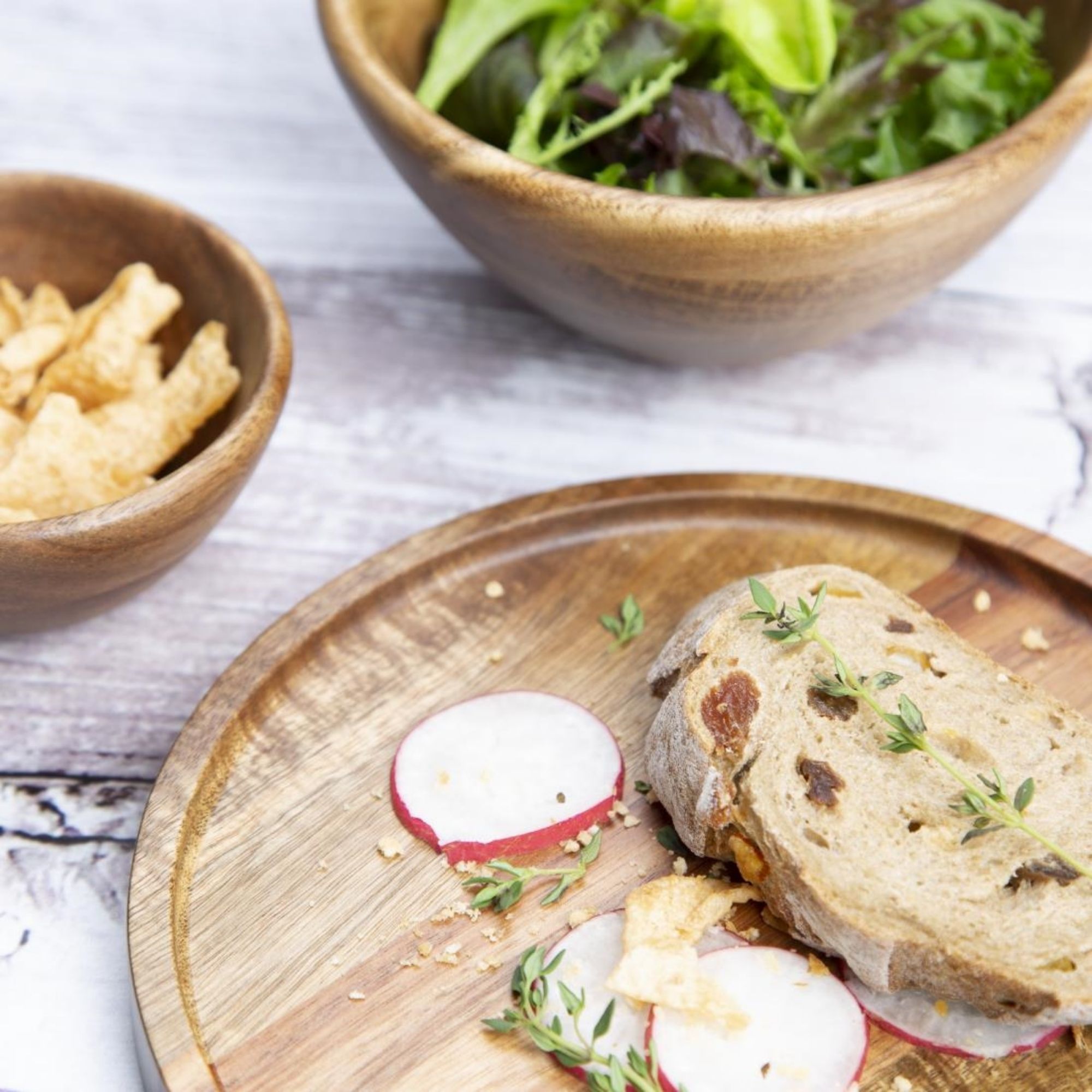 Picture of Olympia Acacia Round Plate 200mm