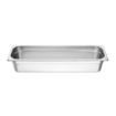 Picture of Vogue Stainless Steel Gastronorm 2/4 Tray 100mm