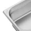 Picture of Vogue Stainless Steel Gastronorm 2/4 Tray 100mm