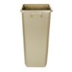 Picture of Jantex Slim Bin Beige 60Ltr