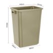 Picture of Jantex Slim Bin Beige 60Ltr