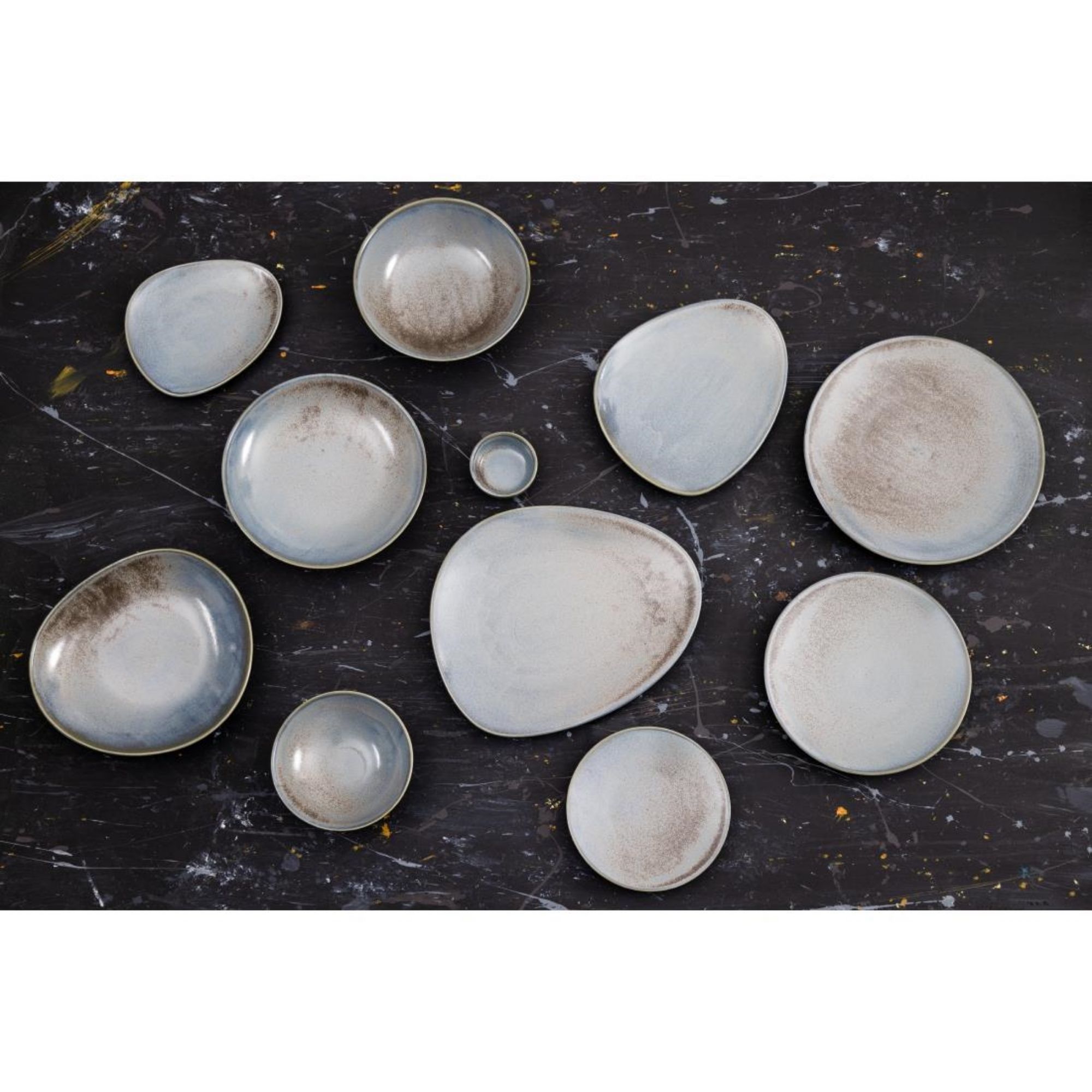 Picture of Olympia Ember Blue Dipping Dishes 78mm (8 pack)