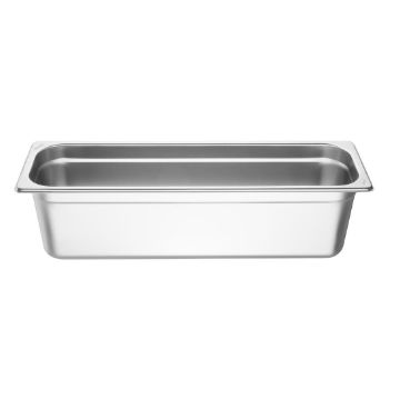 Picture of Vogue Stainless Steel Gastronorm 2/4 Tray 150mm