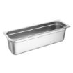 Picture of Vogue Stainless Steel Gastronorm 2/4 Tray 150mm