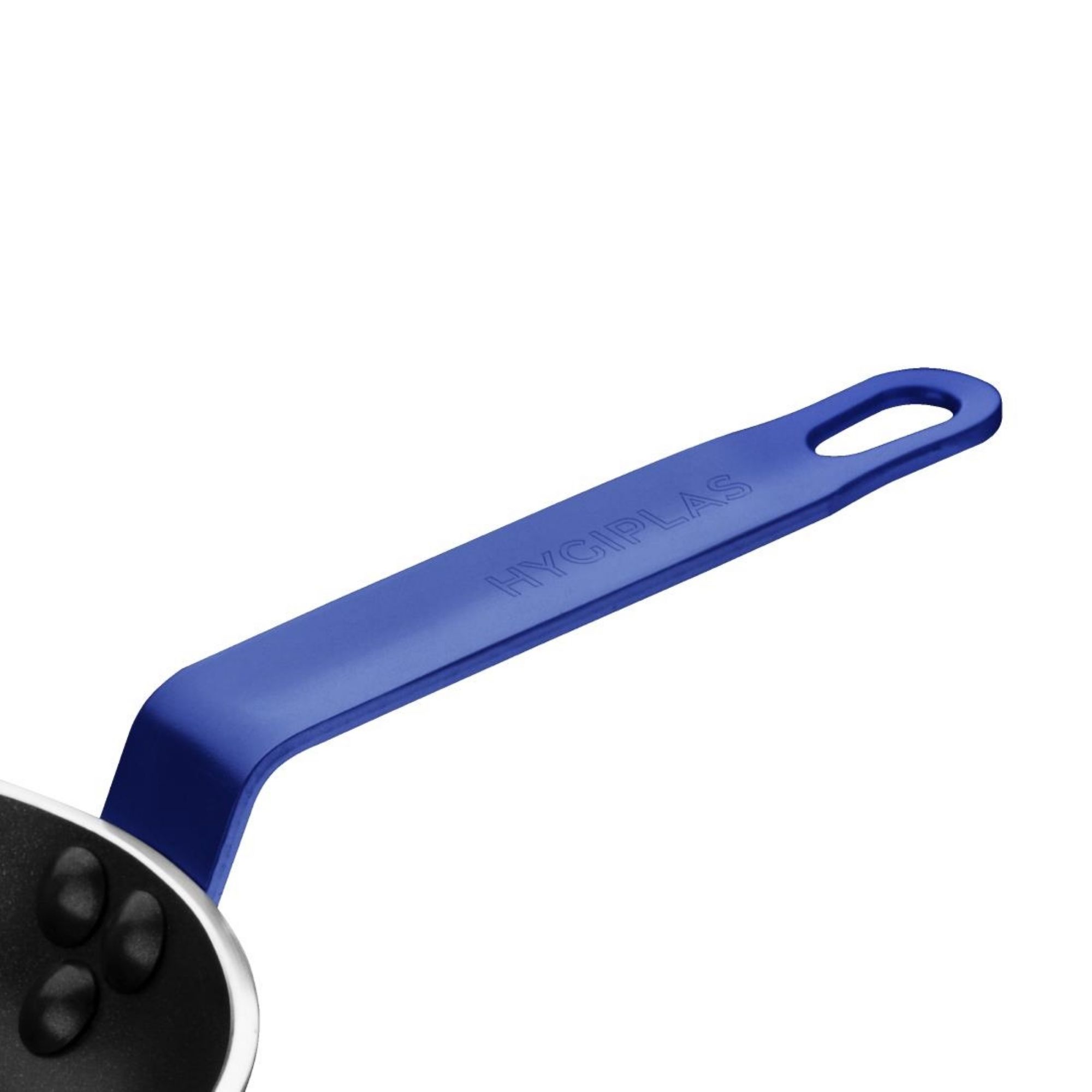 Picture of Hygiplas Aluminium Non-Stick Teflon Platinum Plus Frying Pan with Blue Handle 19cm