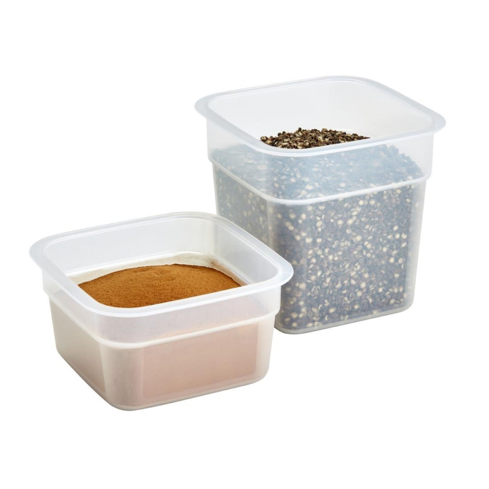 Picture of Cambro FreshPro Food Containers with Lid (2 x 0.95ltr and 2 x 0.47Ltr Pack)