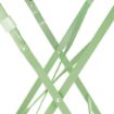 Picture of Bolero Round Pavement Style Steel Folding Table Light Green 595mm
