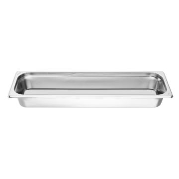 Picture of Vogue Stainless Steel Gastronorm 2/4 Tray 65mm