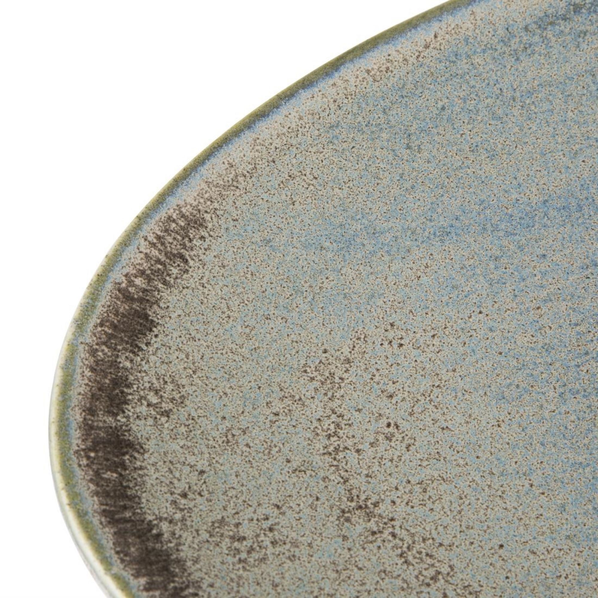 Picture of Olympia Ember Blue Triangle Plates 250mm (Pack of 6)