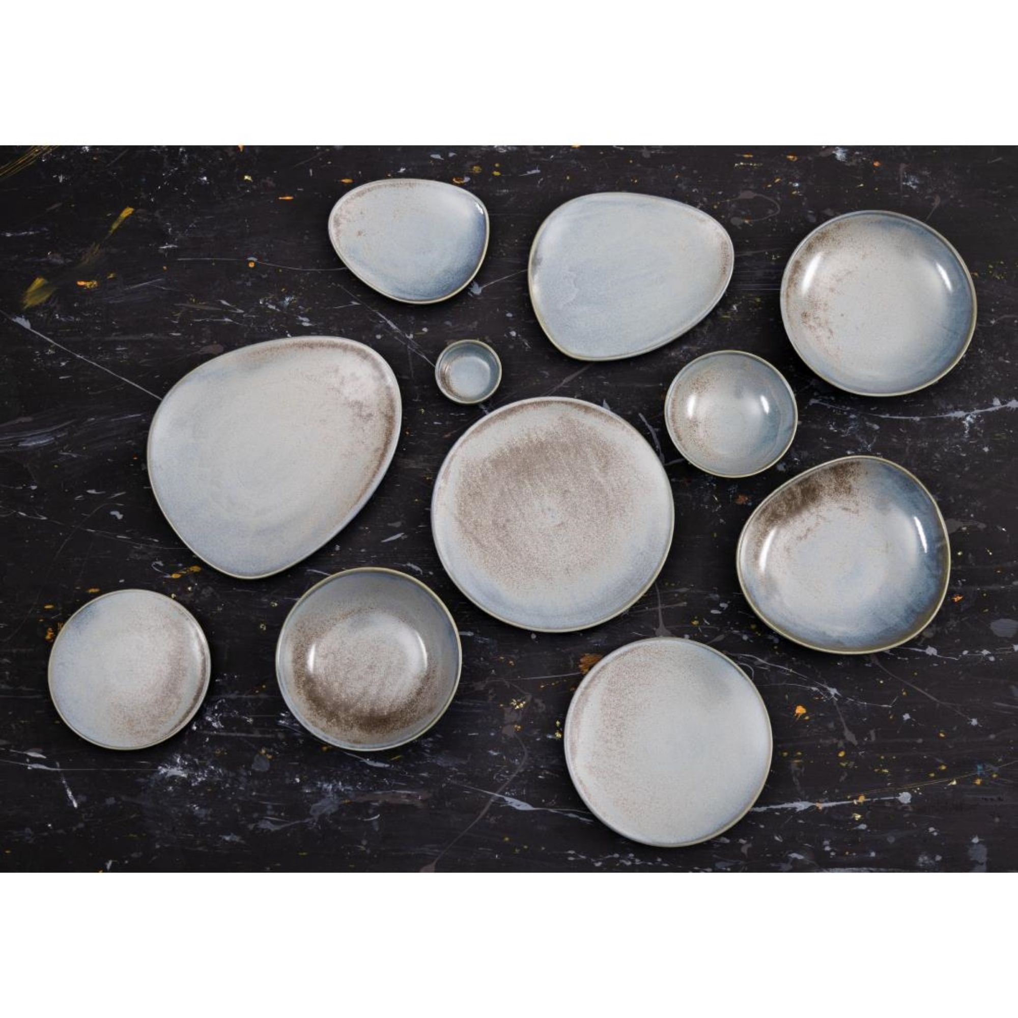 Picture of Olympia Ember Blue Coupe Bowls 200mm (4 pack)