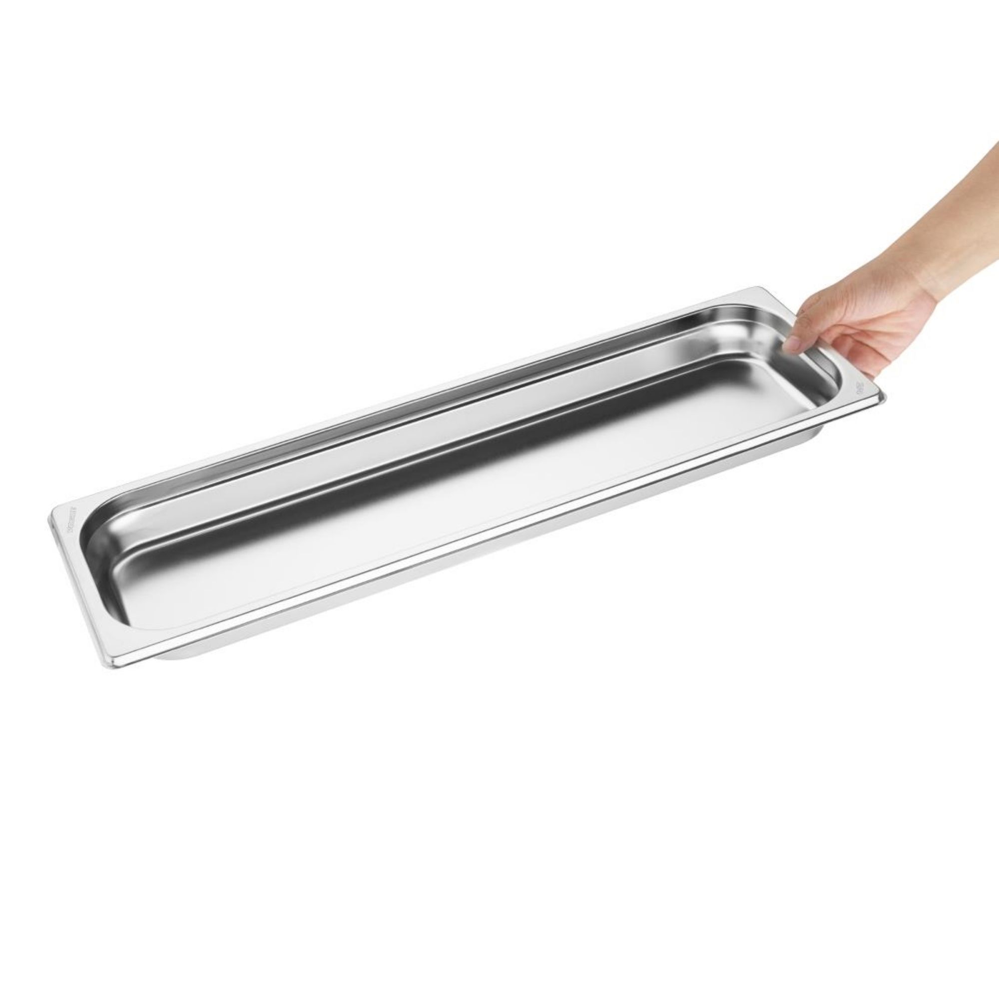 Picture of Vogue Stainless Steel Gastronorm 2/4 Tray 40mm