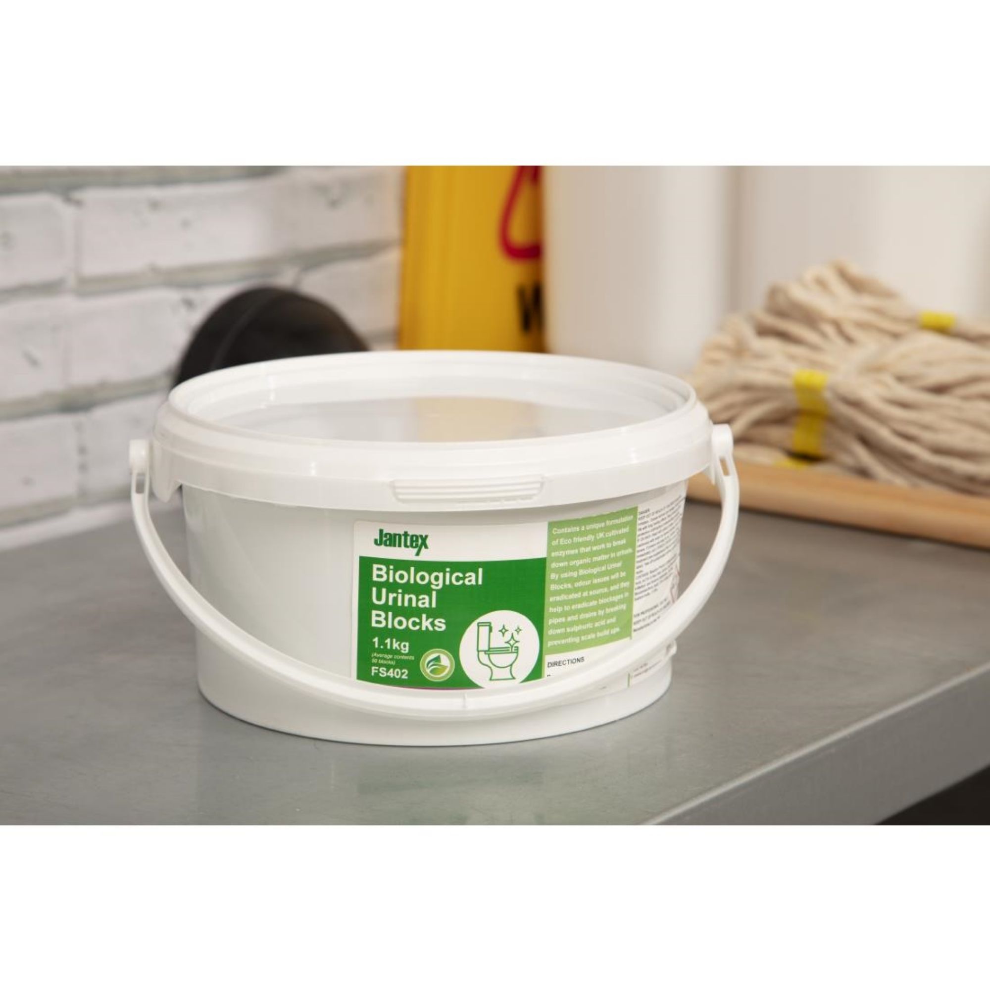 Picture of Jantex Green Biological Urinal Blocks 1.1kg