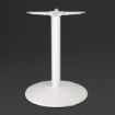 Picture of Bolero Cast Iron Round Table Base White
