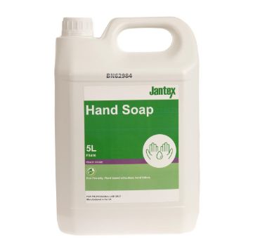 Picture of Jantex Green Hand Soap Lotion Ready To Use 5Ltr