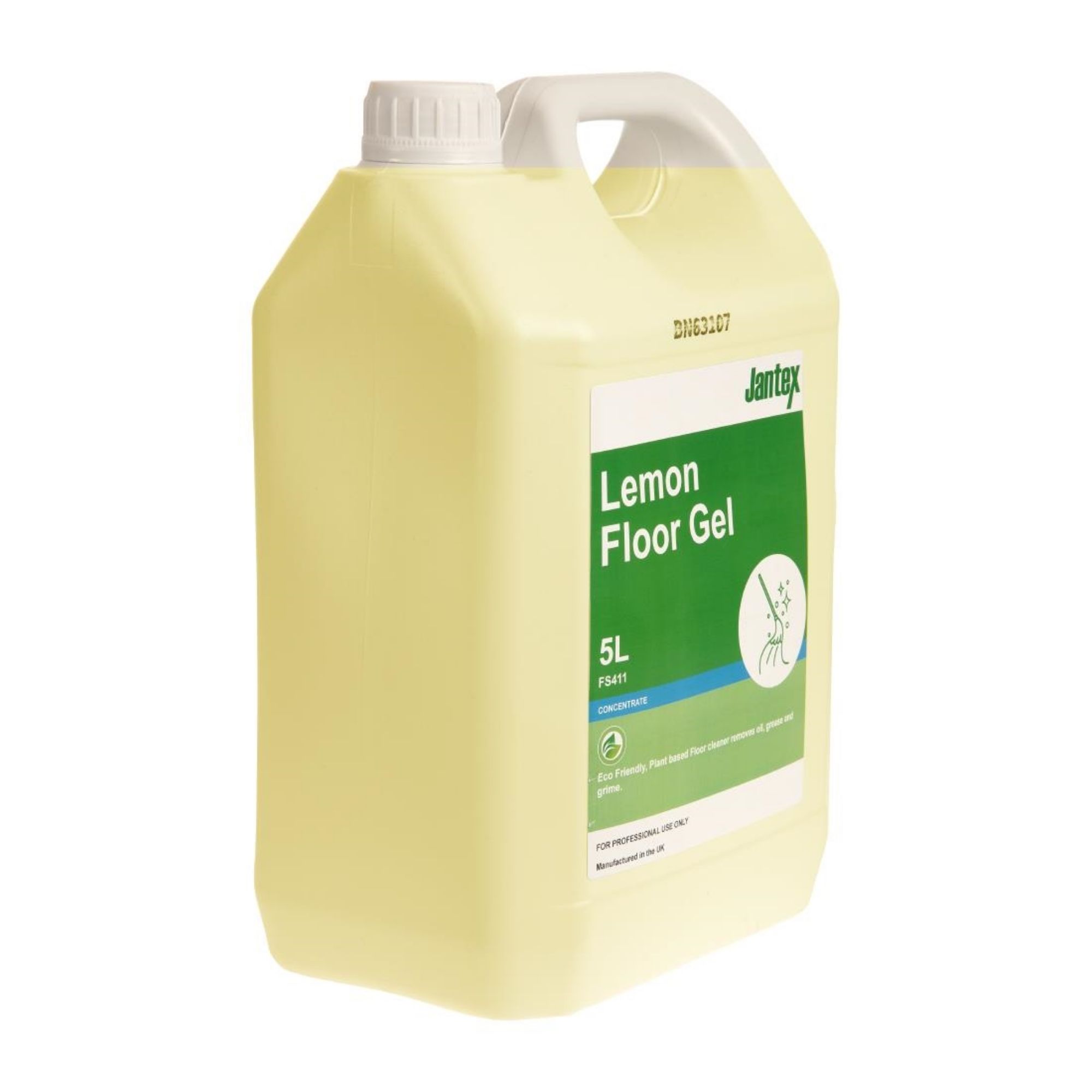 Picture of Jantex Green Lemon Floor Gel Cleaner Concentrate 5Ltr