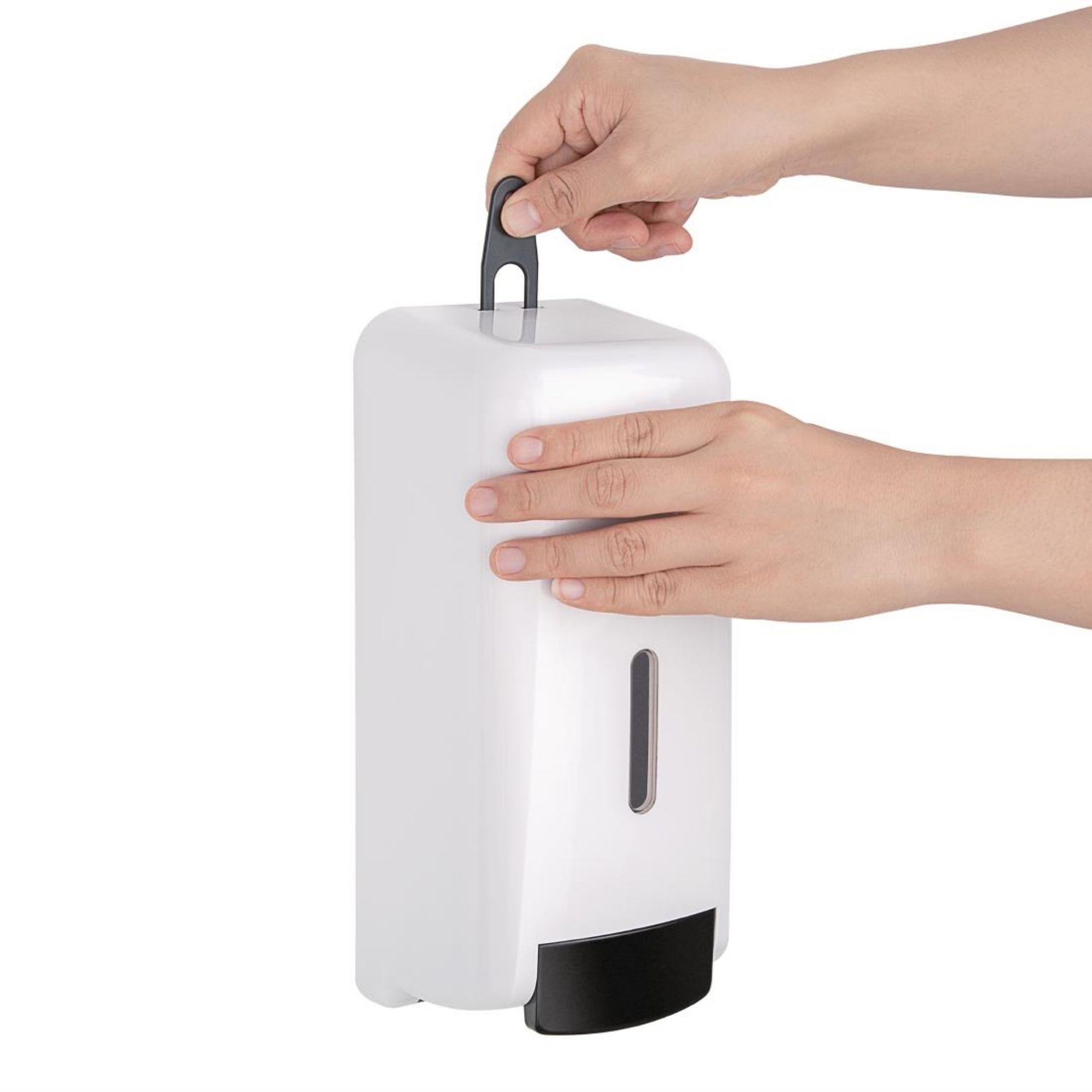 Picture of Jantex Liquid Soap and Hand Sanitiser Dispenser 1Ltr