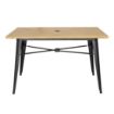 Picture of Bolero Complete Outdoor Table 120x76x76cm - Light Wood