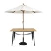 Picture of Bolero Complete Outdoor Table 120x76x76cm - Light Wood