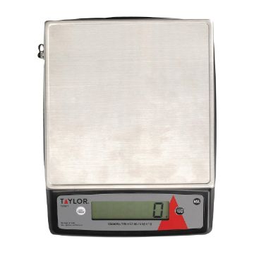 Picture of Taylor Stainless Steel Digital Portion Control Heavy Duty Kitchen Scale 5kg TE11FT