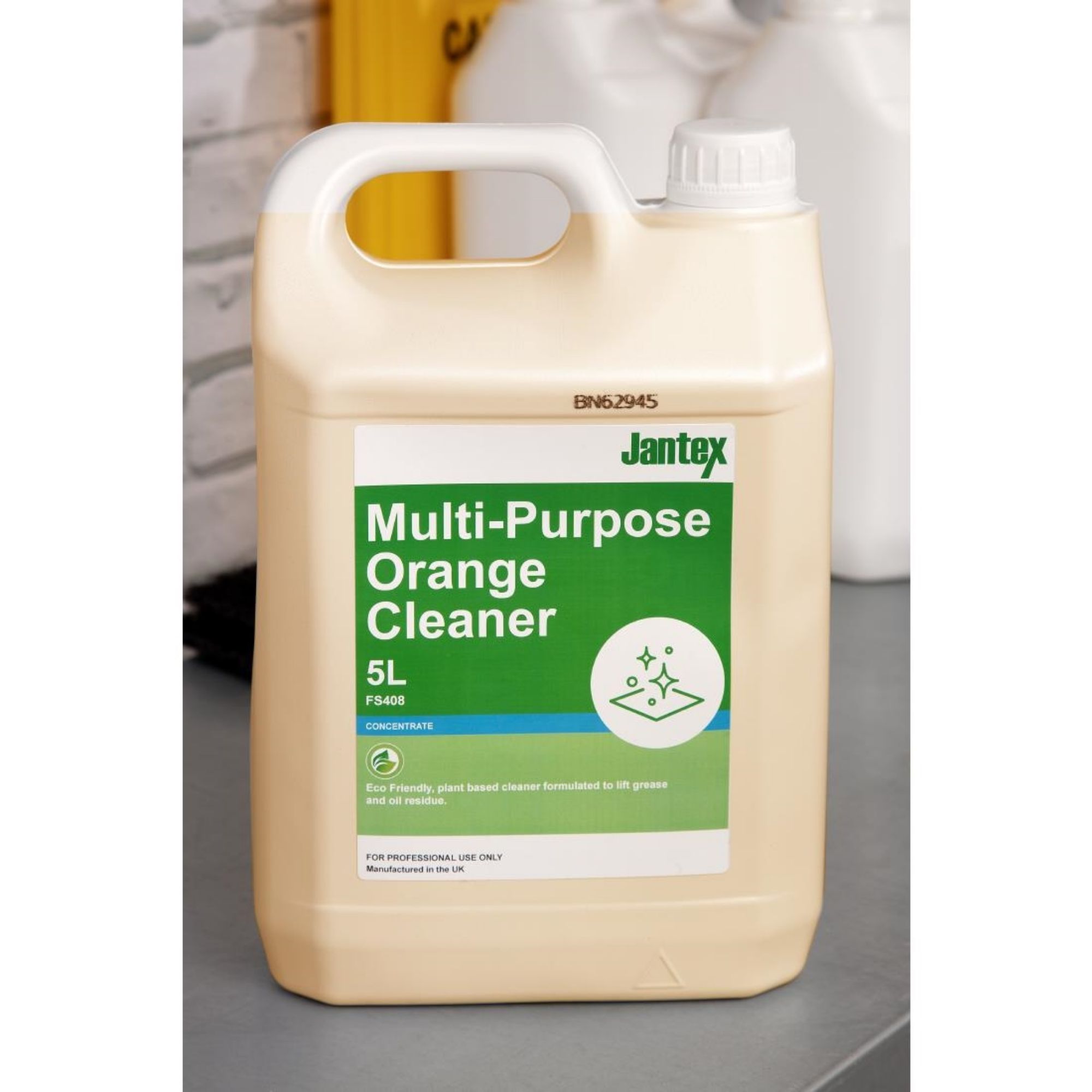 Picture of Jantex Green Orange Multipurpose Cleaner Concentrate 5Ltr