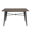 Picture of Bolero Complete OutdoorTable 120x76x76cm - Dark Wood