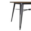 Picture of Bolero Complete OutdoorTable 120x76x76cm - Dark Wood