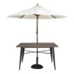 Picture of Bolero Complete OutdoorTable 120x76x76cm - Dark Wood