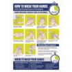 Picture of How To Wash Your Hands Sign A4 Self-Adhesive
