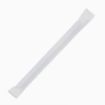 Picture of Fiesta Compostable Individually Wrapped Paper Cocktail Stirrer Straws Black (250 Pack) - FP441