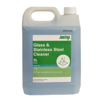 Picture of Jantex Green Glass and Stainless Steel Cleaner Concentrate 5Ltr