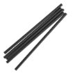 Picture of Fiesta Compostable Individually Wrapped Paper Straws Black (Pack of 250)