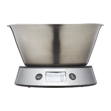 Picture of Taylor Pro Weighing Bowl Dual Digital Kitchen Scale 5kg