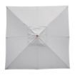 Picture of Bolero Square Parasol Grey 2.5m