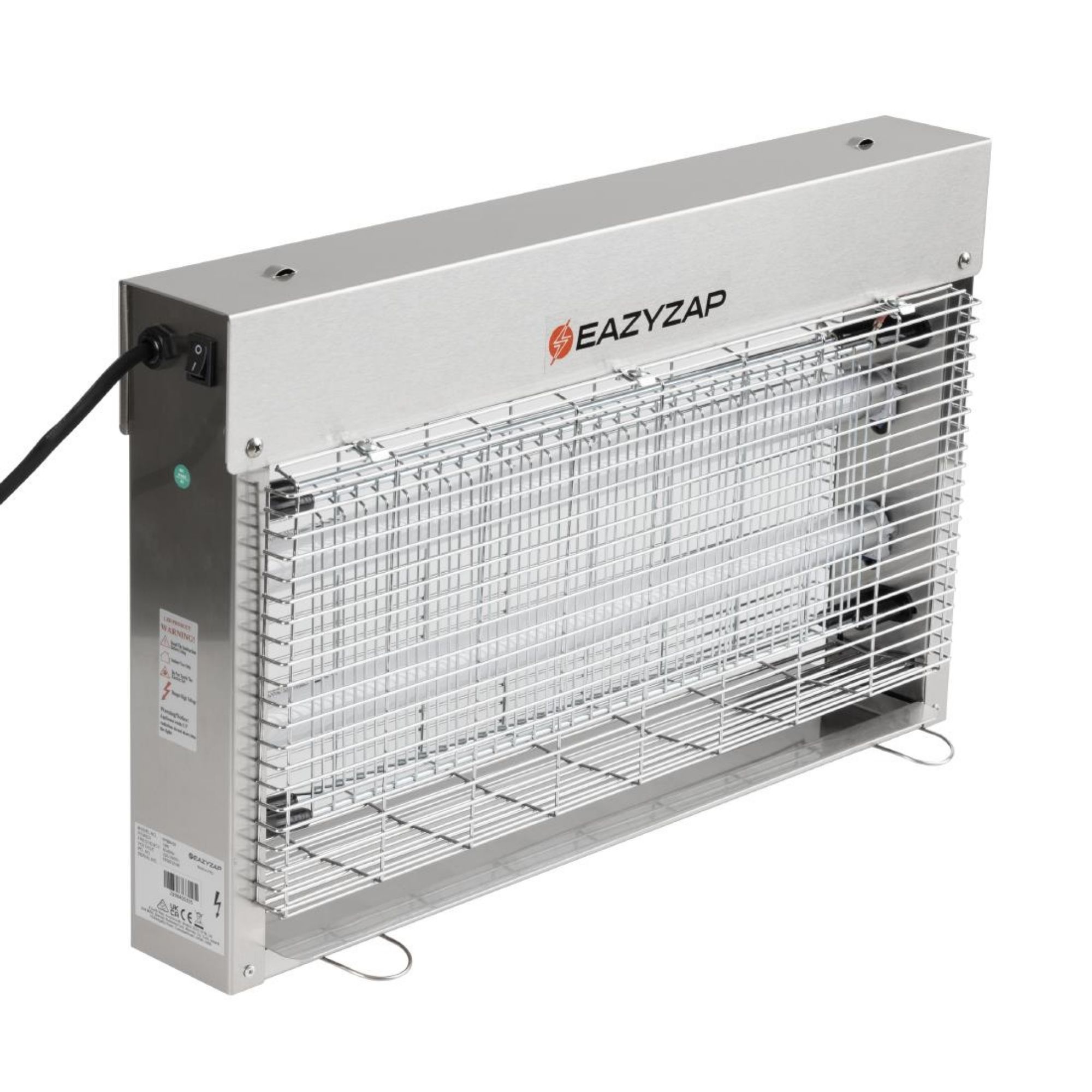 Picture of Eazyzap Energy Efficient Stainless Steel LED Fly Killer 100mÂ²