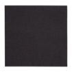Picture of Fiesta Recyclable Lunch Napkin Black 33x33cm 2ply 1/4 Fold (Pack of 2000)