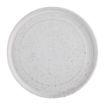 Picture of Olympia Cavolo White Speckle Flat Round Plate - 220mm (Box 6)