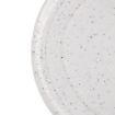 Picture of Olympia Cavolo White Speckle Flat Round Plate - 220mm (Box 6)