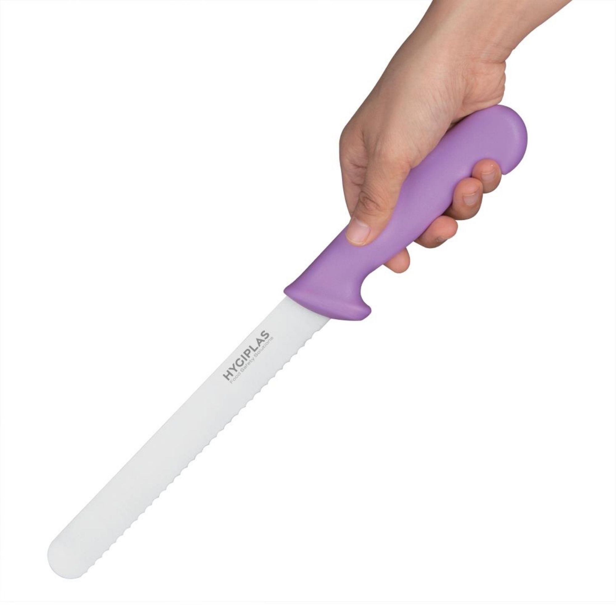Picture of Hygiplas Bread Knife Purple 20cm