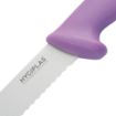 Picture of Hygiplas Bread Knife Purple 20cm