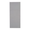 Picture of Fiesta Recyclable Premium Tablin Dinner Napkin Grey 48x40cm Airlaid Pocket Fold (400 Pack)
