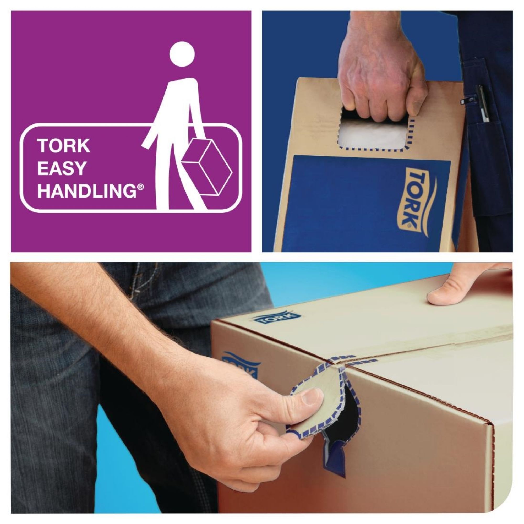 Picture of Tork Xpressnap Fit Recycled Dispenser Napkin Natural 2Ply (Pack of 6x720)