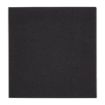 Picture of Fiesta Recyclable Cocktail Napkin Black 24x24cm 2ply 1/4 Fold (Pack of 4000)
