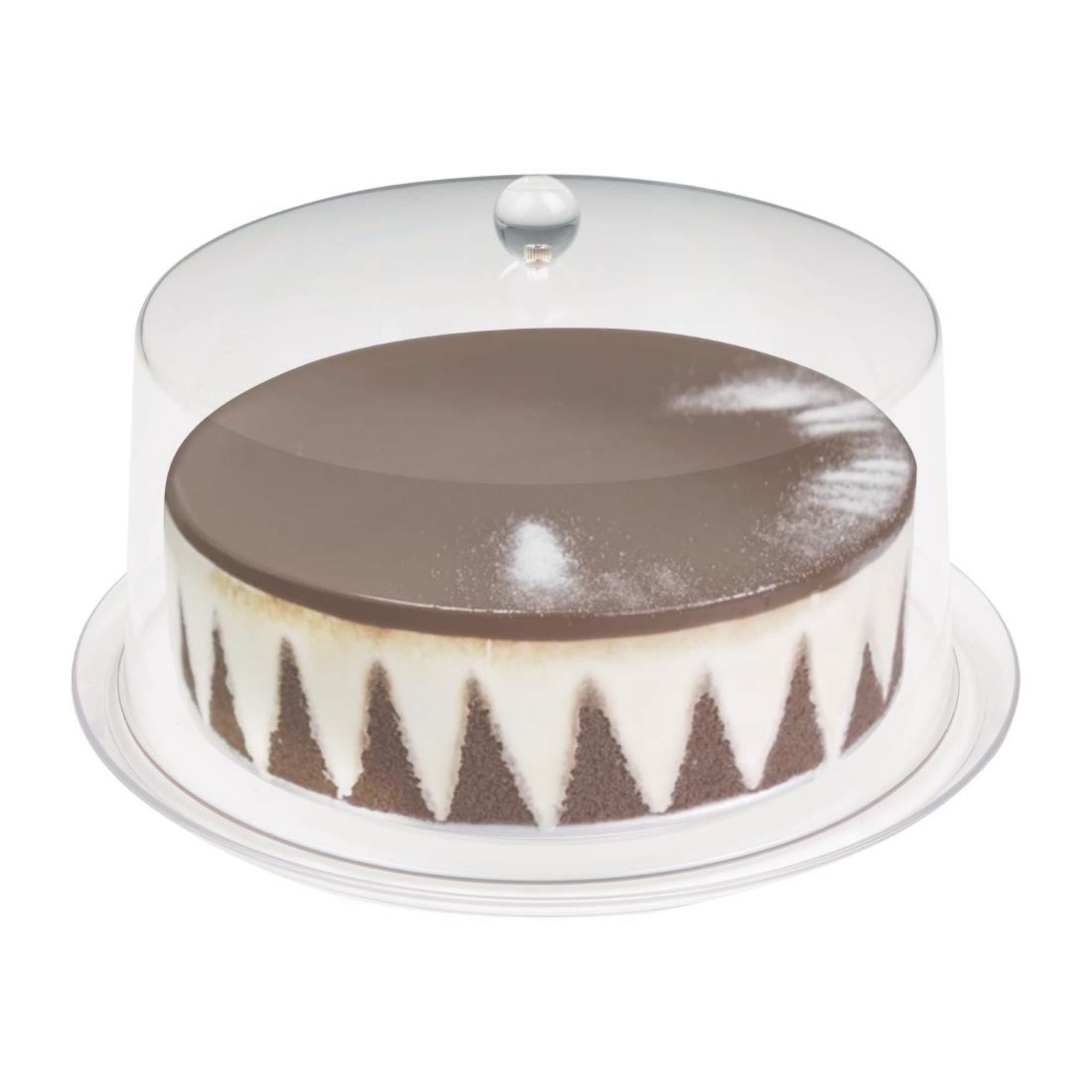 Picture of Olympia Kristallon Polycarbonate Display Cover Clear 308(Ã˜) x 190(H)mm