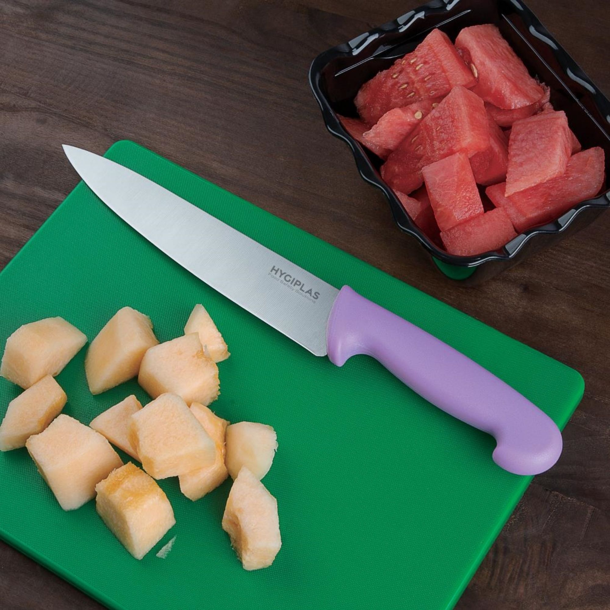 Picture of Hygiplas Cooks Knife Purple 21.8cm
