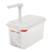 Picture of Araven Sauce Dispenser with Pump 1/4 GN