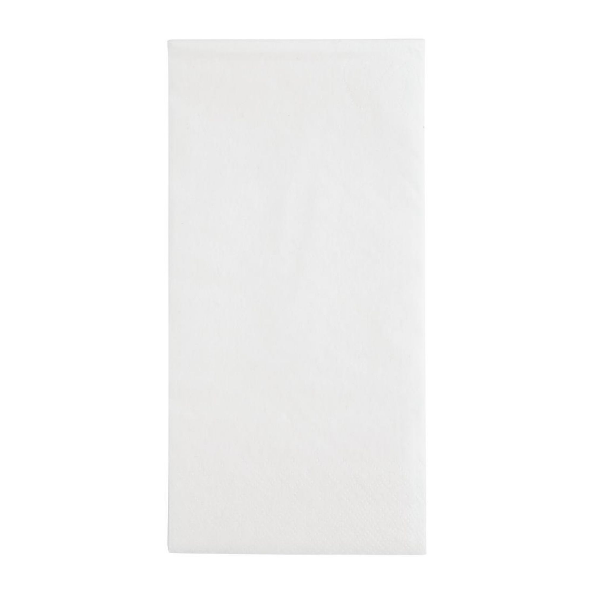Picture of Fiesta Recyclable Dinner Napkin White 40x40cm 2ply 1/8 Fold (Pack of 2000)