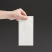 Picture of Fiesta Recyclable Dinner Napkin White 40x40cm 2ply 1/8 Fold (Pack of 2000)
