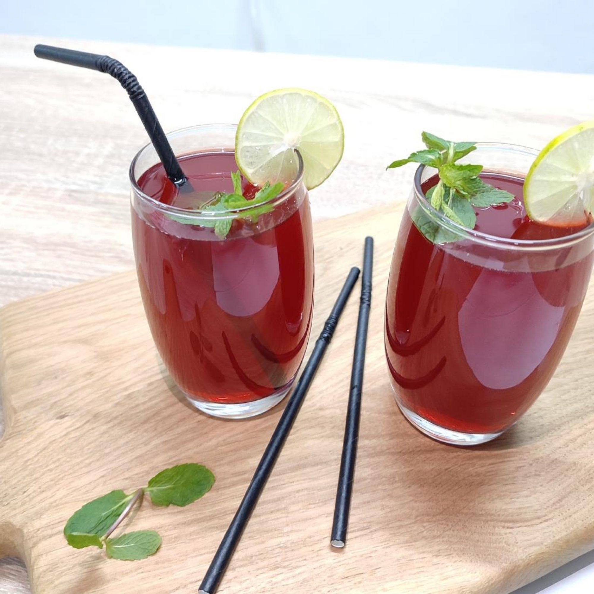 Picture of Fiesta Compostable Individually Wrapped Bendy Paper Straws Black (Pack of 250)